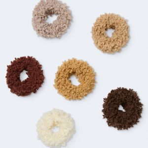 Small Neutral Cozy Hair Tie 6-Pack - Multi