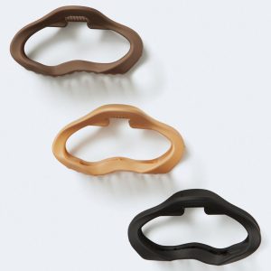 Matte Oval Claw Hair Clip 3-Pack - Multi