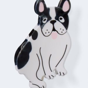 French Bulldog Claw Hair Clip - Multi