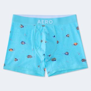 Fish Tank 4.5" Boxer Brief - Ice Flower