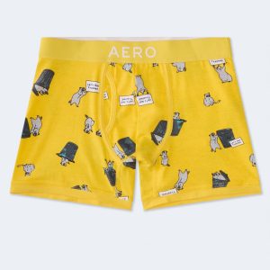 Get Trashed 4.5" Boxer Brief - Freesia Yellow