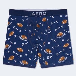 Football 6" Boxer Brief - Cadet Navy