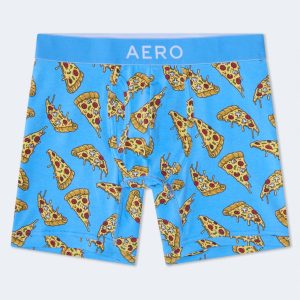 Pizza Slice 6" Boxer Brief - Blue Eclipse