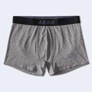 Marled 3" Performance Knit Trunks - Black Fox