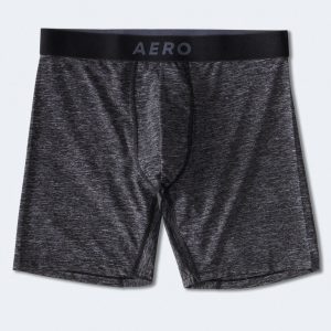 Space-Dyed 6.5" Performance Knit Boxer Briefs - Black Fox
