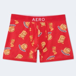 Pancake Stacks 4.5" Boxer Brief - Red Heart