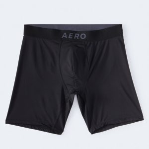 Solid 6.5" Performance Knit Boxer Briefs - Black Fox