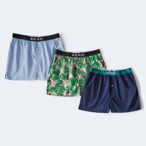 Fashion 4" Woven Boxer 3-Pack - Multi