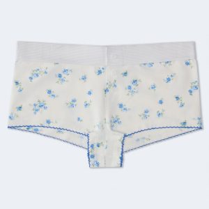 Floral Mini Boxer - Cream