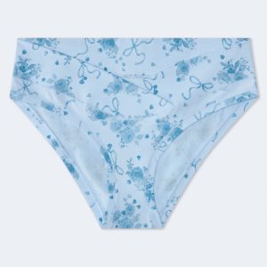 Floral Bow Crossover Hipster - Blue Wish