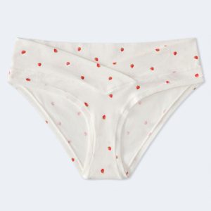Strawberry Dot Crossover Hipster - Cream