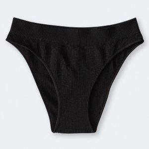 Seamless High-Cut Bikini - Black Fox