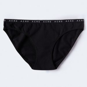 Cotton Aero Logo Bikini - Black Fox