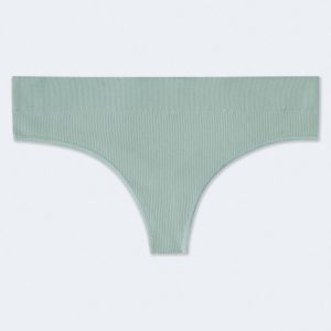 Seamless Low-Rise Thong - Polar Blue