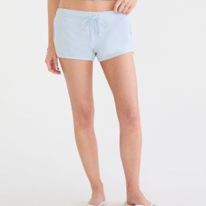Cloud Soft Stars Low-Rise Fleece Dolphin Shorts - Blue Haze