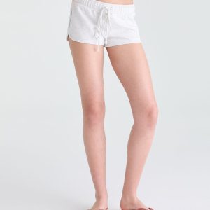 Cloud Soft Low-Rise Dolphin Shorts - Lightest Heather Grey