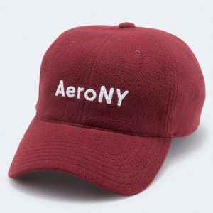 Aero NY Polar Fleece Adjustable Hat - Tawny Port