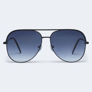 Tonal Aviator Sunglasses - Black