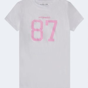 Aeropostale 87 Graphic Tee - Bleach