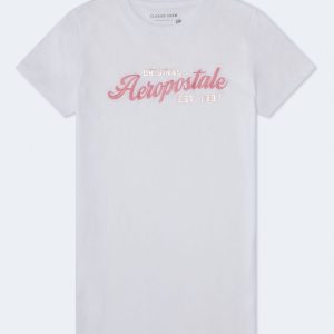 Aeropostale Original Foil Graphic Tee - Bleach