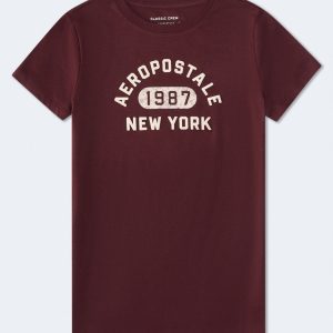 Aeropostale 1987 Graphic Tee - Bloomsberry
