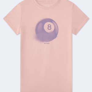 Aero Eight-Ball Graphic Tee - Island Guava