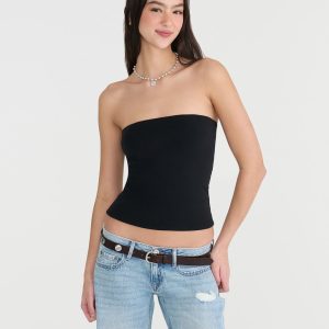 Seriously Soft Everyday Tube Top - Black Fox