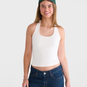 Seriously Soft Everyday Halter Top - Cream