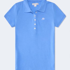 A87 Piqué Polo - Blue Wish