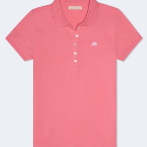 A87 Piqué Polo - Rose Dawn