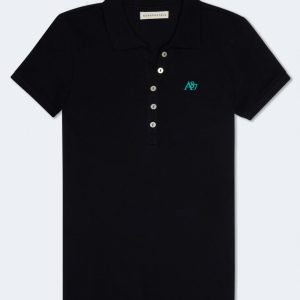 A87 Piqué Polo - Black Fox