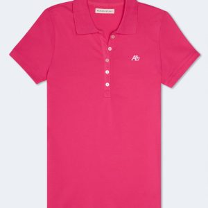 A87 Piqué Polo - Fucshia Purple