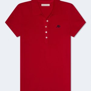 A87 Piqué Polo - Classic Red