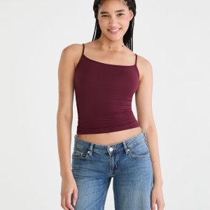 Solid Basic Cami - Noble Burgundy