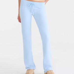 Cloud Soft Fit & Flare Sweatpants - Dreamy Blue