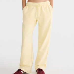 Cloud Soft Mid-Rise Straight Leg Sweatpants - Solaria