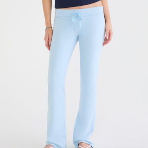 Cloud Soft Fit & Flare Sweatpants - Blue Haze