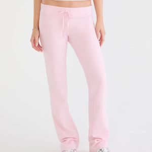 Cloud Soft Fit & Flare Sweatpants - Mermaid Pink