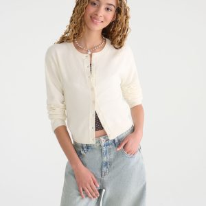 Cozy Crew Cardigan - Cream