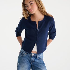 Cozy Crew Cardigan - Cadet Navy