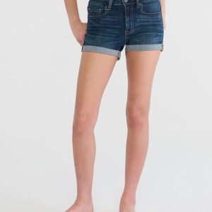 HR LIGHT W CLEAN MIDI - Dark Wash