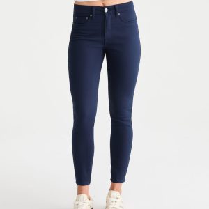 Curvy Seriously Stretchy High-Rise Uniform Jegging - Navy Prep