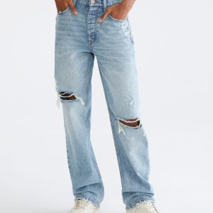 High-Rise Baggy Jean - Medium Wash