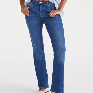 Curvy Mid-Rise Bootcut Jean - Dark Wash