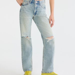 High-Rise Baggy Jean - Light Wash