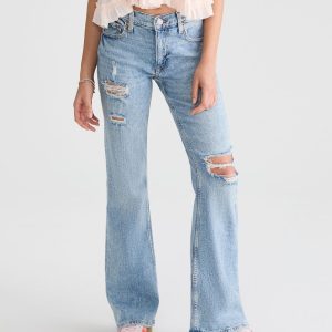 High-Waisted Flare Jean - Light Wash