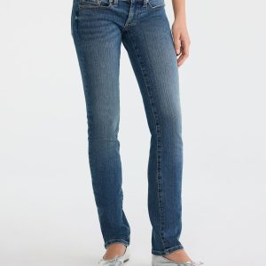 Super Low-Rise Skinny Jean - Medium Wash