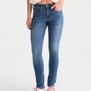 Mid-Rise Skinny Jean - Medium Wash